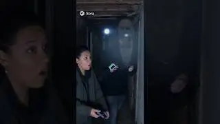 Ghost jump scares investigators #sora2 #funny #ghost #ghosthunting #ghoststories #paranormal