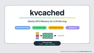 Meet kvcached (KV cache daemon): a  KV cache open-source library for LLM serving on shared GPUs