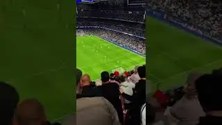 Arsenal fans in Madrid. An away end to never forget