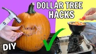 Halloween DIY Hacks From The Dollar Tree