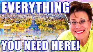 Living In Phoenix Arizona Map Tour | Moving To Phoenix Arizona | Phoenix Arizona Real Estate