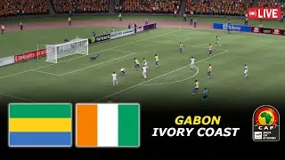 🔴Gabon vs Ivory Coast | Africa Cup of Nations 2025 | eFootball PES 21 Simulation