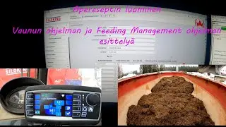 Miten apevaunun ruokintaresepti luodaan. Ohjaimien ja ohjelmiston esittely.
