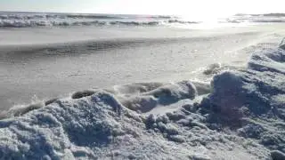 Slush Waves Martinique Beach 1