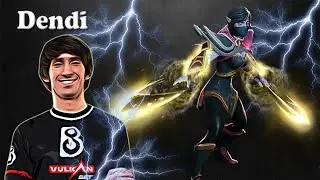 Dendi - Templar Assassin Midlane | Dota 2 7.28c Gameplay