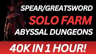 [Throne and Liberty] Solo Abyssal dungeon farm. 40k in 1 hour!