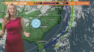 Midlands, SC Sunday morning forecast