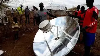 How to set up sun bucket cooking technology(4)
