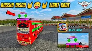 How to Add Disco Light For Bus Simulator Indonesia  !! Bussid Stylish Name Code