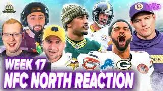 NFC North Week 17 Reaction: Packers path to Super Bowl, FEAR the Bears? Aaron Rodgers to Vikings?