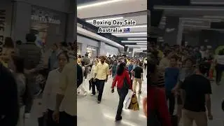 Boxing Day Sale in Australia 🇦🇺 #christmas #boxingday