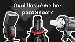TESTE - Qual flash é melhor para o Snoot??? #teste #flash #snoot