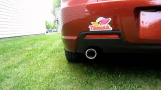 Mazda 3 straight piped with thrush glasspack muffler