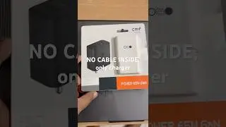 Cmf power 65w GAN charger #nothing#cmf #gancharger #mobilecharger