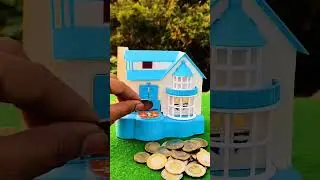 💥 ASMR Coin Collecting in Cute Toy BANK 🏡, #coinbank #cute #vairal #trending #shortsvideo