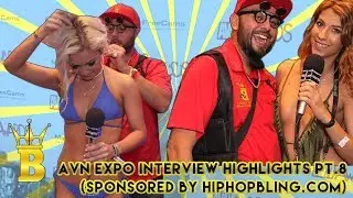 HipHopBling Tv AVN expo interview highlights pt.8 (sponsored by HipHopBling.com)