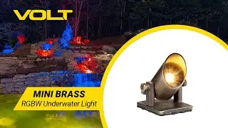 VOLT&reg; Mini Brass RGBW LED Underwater Light (Bronze) | What's In The Box?