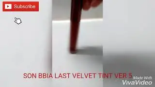 BBIA LAST VELVET LIP TINT VERSION 5 #C&acirc;ysonquốcd&acirc;n#b&igrave;nhd&acirc;n