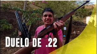 Carabina .22 CBC 7022 vs Carabina de press&atilde;o PCP ROSSI R8 [ARSENAL CAIPIRA]