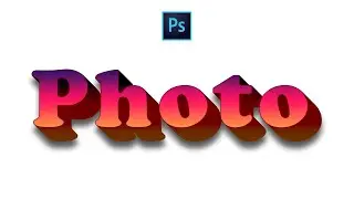 CARA MEMBUAT 3D TEKS TANPA PLUGIN DI PHOTOSHOP.