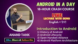 Android Lecture 5 : Intro. to Android : Android History, Lifecycle, OHA and Architecture