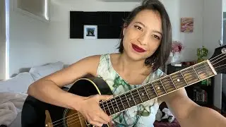 Taylor Swift - Midnight Rain and Stay Mashup Acoustic cover by Little Lyrebird