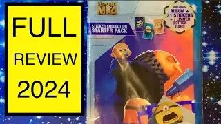 Набор наклеек &laquo;Гадкий Я 4&raquo; от Panini 2024 (обзор)