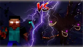 Wither Storm vs Herobrine !?!? | Who will Win ??