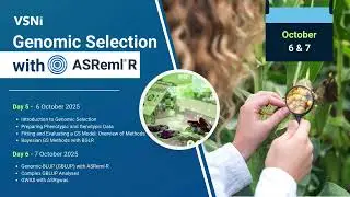 Featured course: Phenotypic and Genomic Analysis of Breeding Data with ASReml-R