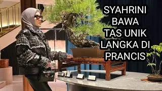 Woow ! Syahrini Bawa Tas Unik Langka di Prancis, Harganya Bikin Melongo