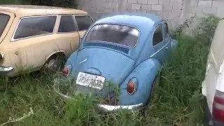 OPALA, FUSCA , CARAVAN, CARROS LARGADADOS NO TEMPO.INTERIOR DE MINAS