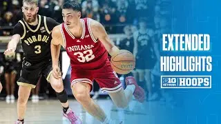 Indiana at Wisconsin | Extended Highlights | Big Ten Men's Basketball | 02/04/2025