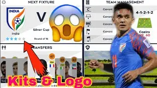 How To Make India National Team Kits & Logo - Dream League Soccer 2021