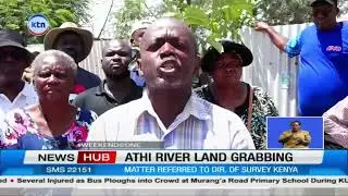 Athi River land grabbing: Athi River residents protest after church allegedly grabs road reserve