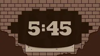 5 Minute 45 Second Timer (Basic Brown)