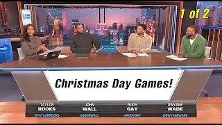 NBA John Wall, Rudy Gay & Dwyane Wade Break Down Historic NBA Christmas Day Games! Part 1 of 2
