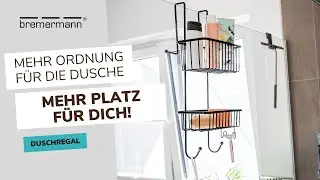 Duschregal, Duschkorb, Badregal zum Einh&auml;ngen, 2 und 3 K&ouml;rbe | bremermann