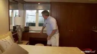Ocean Alexander 72 Pilothouse Accommodations 2015- By BoatTest.com