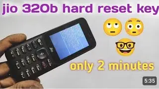Jio Phone Hard Reset जियो फोन को हार्ड रीसेट कैसे करें 