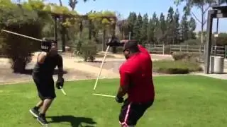 Full Contact Arnis Sparring with no Head Gear or Body Protection 2