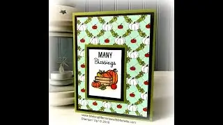 Making Memories with Michelle:  Many Blessings & Stampin' Blends