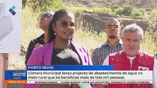 Câmara Municipal lança projecto de abastecimento de água que irá beneficiar mais de três mil pessoas