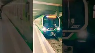 🚇 METRO TRAIN ARRIVING AT GARIBALDI STATION &ndash; 🇮🇹 MILAN, ITALY #train #metro #subway #railway #milan