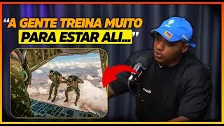 Hulk Mal explica como &eacute; a rotina e o trabalho de um Paraquedista