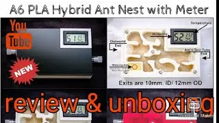 Best Ants UK A6 PLA Hybrid Nest with Meter Unboxing/Review