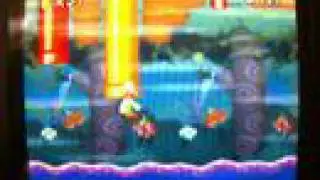 New Super Mario Bros Walk On Air Glitch