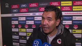 Excelsior-trainer Ricardo Moniz: 'Deze mensen veroordeel ik, die zijn gewoon gestoord'