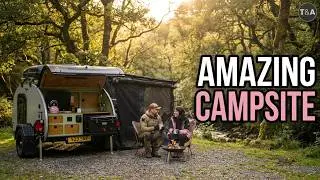 CAMPING SNOWDONIA - North Wales Best Campsites - Teardrop Trailer Adventure!