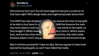 Blizzard Employee Personally Attacks Me