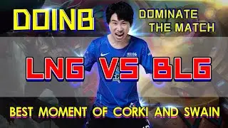 2022 doinb LPL Summer Highlights , Best Moment of Corki and Swain.